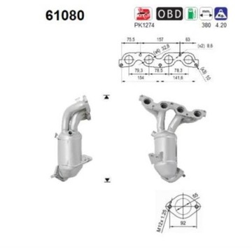 KATALIZATOR HYUNDAI I30 KIA CEED PRO CEED