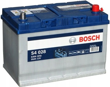 Акумулятор BOSCH 95ah 830A P + Bosch S4 0 092 S40 280 Asia JAPAN