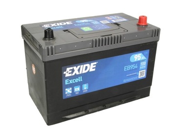 АКУМУЛЯТОР EXIDE EB954 95AH 760A P+