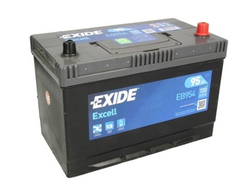 АКУМУЛЯТОР EXIDE EXCELL 95AH 760A EB954 P+