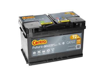 Akumulator Centra Futura 12V 72Ah 720A P+ CA722