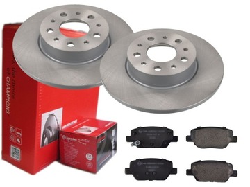 TARCZE KLOCKI BREMBO TYŁ FIAT TIPO 251MM