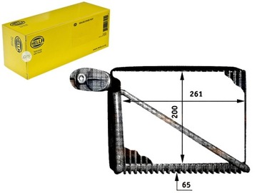 HELLA випарник кондиціонера AUDI A4 1.6 (8D2. Б5)