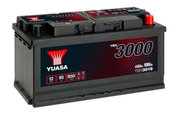 Yuasa акумулятор 95ah 850A P+ YBX3019