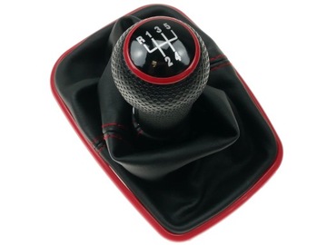 Ручка перемикання передач сильфон червоний VW Golf IV Bora