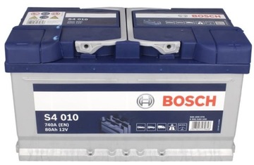 Акумулятор 80ah 740A SILVER S4 P + Bosch новий
