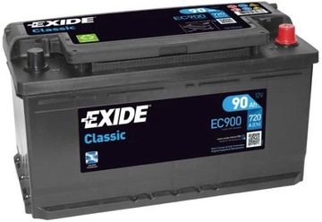 Akumulator Exide Classic 12V 90AH 720A(EN) R+