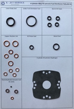 Топливный коллектор Bosch KE 4cyl комплект 0438101002