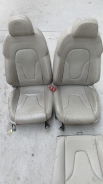 Audi TT 8j шкіряні сидіння диван сидіння бежевий