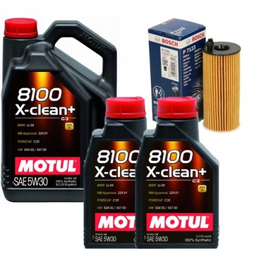 Масло Motul X-clean + 5w30 фільтр BMW X4 F26 30 35 dx