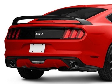 Спойлер Елерон GT350R чорний глянець Mustang 2015+