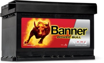 Akumulator Banner Power Bull 12V 74Ah 680A