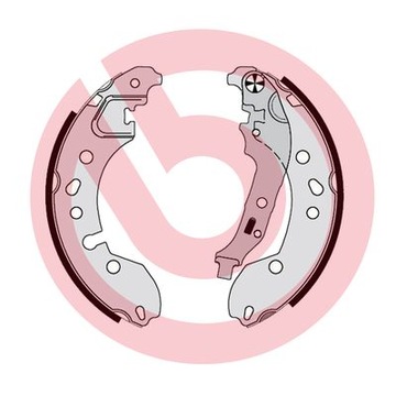 SZCZĘKI HAMULCOWE BREMBO S 68 548 S68548