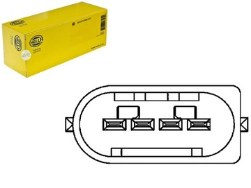 Витратомір повітря (4 PIN) BMW 3 (E90) 3 (E9