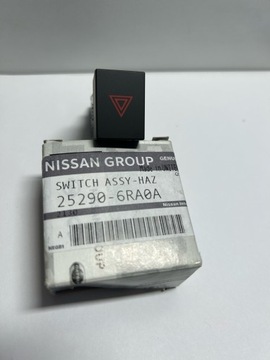 ПЕРЕМИКАЧ АВАРІЙНОГО ОСВІТЛЕННЯ NISSAN OE 25290-6RA0A