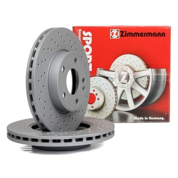 HAM ПЕРЕДНИЕ ДИСКИ ZIMMERMANN ALFA 159 2.4 JTDM