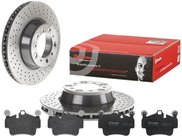 BREMBO TARCZE+KLOCKI T PORSCHE 911 997 330MM