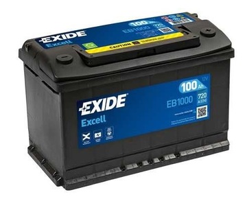 Exide EB1000 акумулятор 100Ah 720A