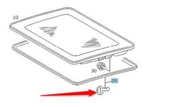 Прокладка люка MERCEDES S W220 A2207800198