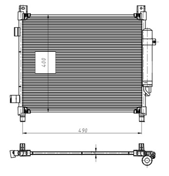 NRF 350420 конденсатор, кондиционер