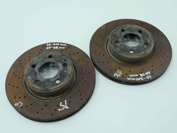 Гальмівний диск KPL 310 мм MERCEDES SL350 R230