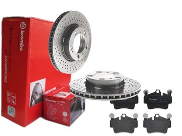 TARCZE KLOCKI BREMBO PRZÓD PORSCHE 911 997 318M