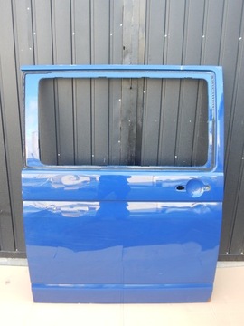 VW T5 розсувні двері права синя LL5M