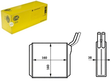 HEL8FH 351 313-261 НАГРІВАЧ HELLA 91151481 1806