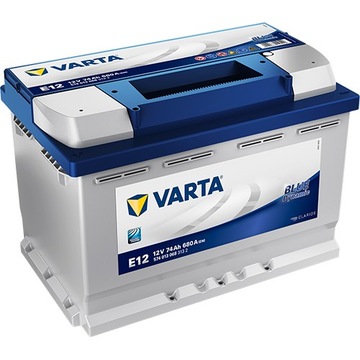 Аккумулятор 74ah 680a L+ Varta Blue E12