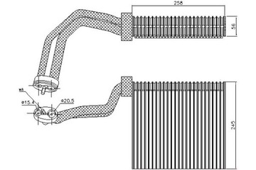 Випарник кондиціонера AUDI A4 SEAT EXEO EXEO ST 1.