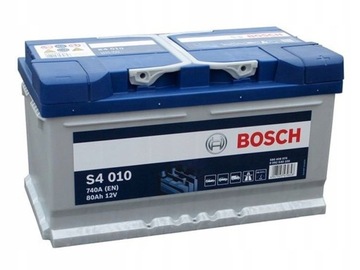 BOSCH SILVER S4 010 80Ah 740A! FORD