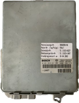 STEROWNIK KOMPUTER EDC ECU MAN BOSCH 0281010241