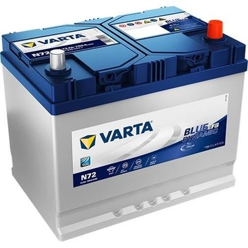 Varta Blue Dynamic EFB 12V 72ah 760A R+