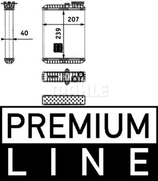 НАГРЕВАТЕЛЬ BEHR PREMIUM LINE