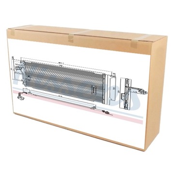 CHŁODNICA KLIMATYZACJI NISSENS do AUDI Q7 6.0