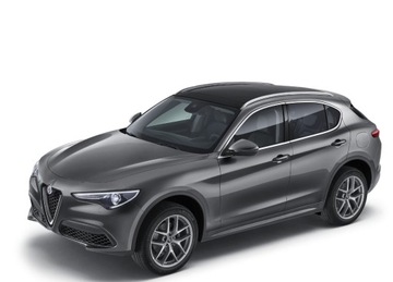 Алюмінієві рейлінги на даху Alfa Romeo Stelvio