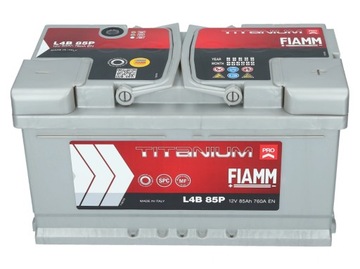 Аккумулятор FIAMM Titanium PRO L4B 85P 85 Ah 760a