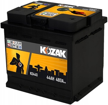 АКУМУЛЯТОР КОЗАК KO440 44AH / 500A [SAE] 44AH