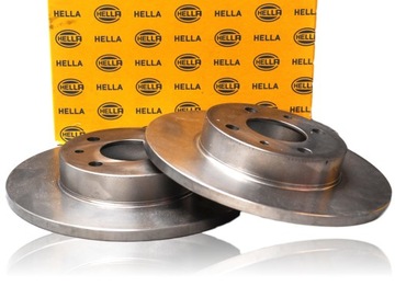 2X HELLA PAGID TARCZA HAMULCOWA 8DD355118-491