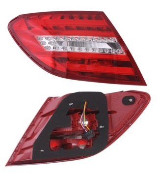 LAMPA TYLNA LEWA MERCEDES C KLASA W204 Sedan 11-