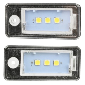 світлодіодні індикатори реєстрації AUDI A3 A4 B6 B7 A6 C6 A8