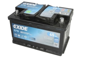 Akumulator EXIDE 12V 65Ah/650A START&STOP P+