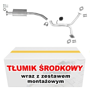 Tłumik środkowy Subaru Outback 3.6