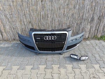 Передній бампер в зборі Audi A8 D3 2 LIFT 07+