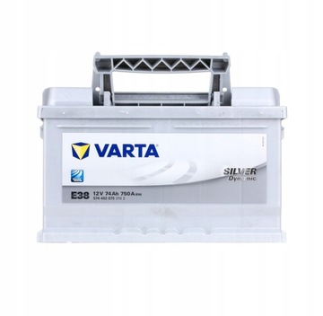 VARTA SILVER E38 74AH 750A свежая доставка