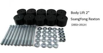 SsangYong Rexton 4x4 Body Lift Karoserii + 50mm