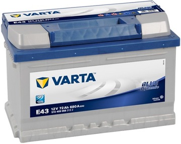 батарея VARTA BLUE DYNAMIC 72AH 680a E43