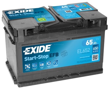 EXIDE EL652 EFB 65AH650A старт-стоп FORD ECOBOOST