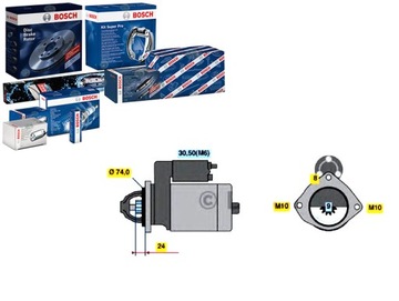 BOSCH стартер BMW 1 E87 03 -