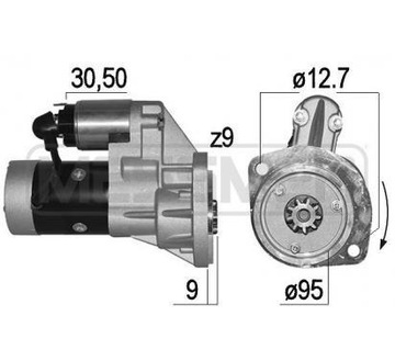 ERA Стартер MESSMER NISSAN